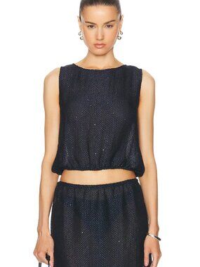 NWOT LESET Stella Bateau Blouson Small